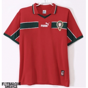 Maroko 1998 Retro Alternativní Dres Krátký Rukáv Maroko 1998 Retro Alternativní Dres Krátký Rukáv
